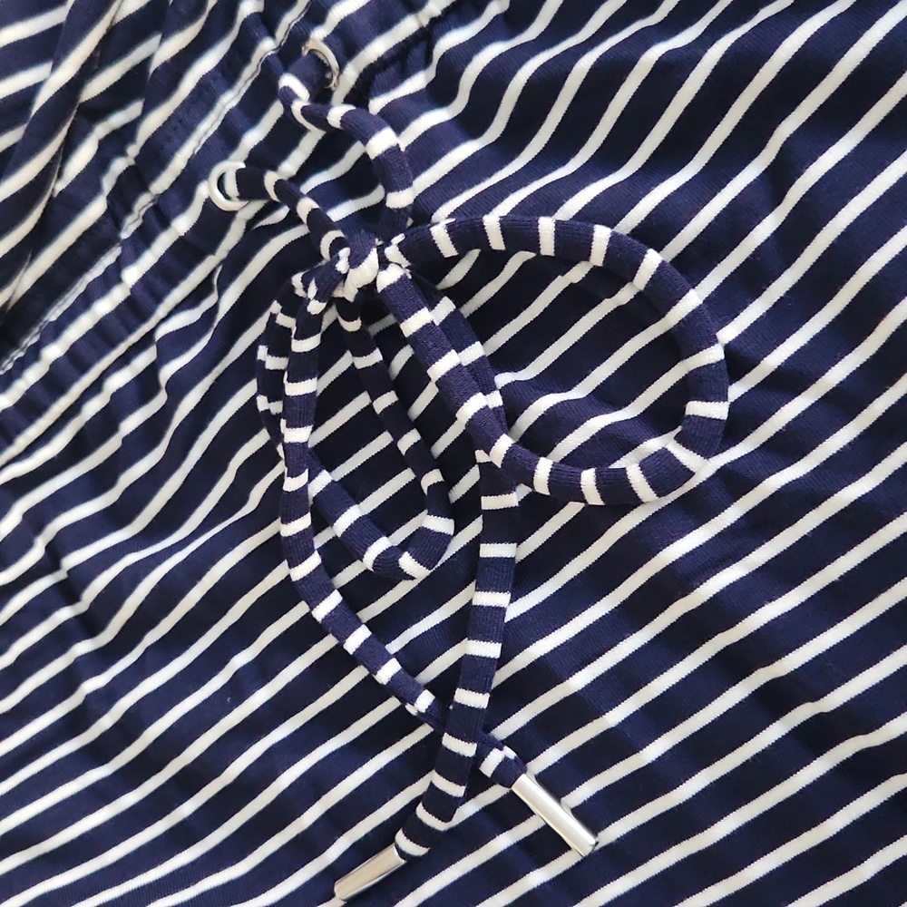 Hilary Radley Navy and White Striped Top - Picture 6 of 7